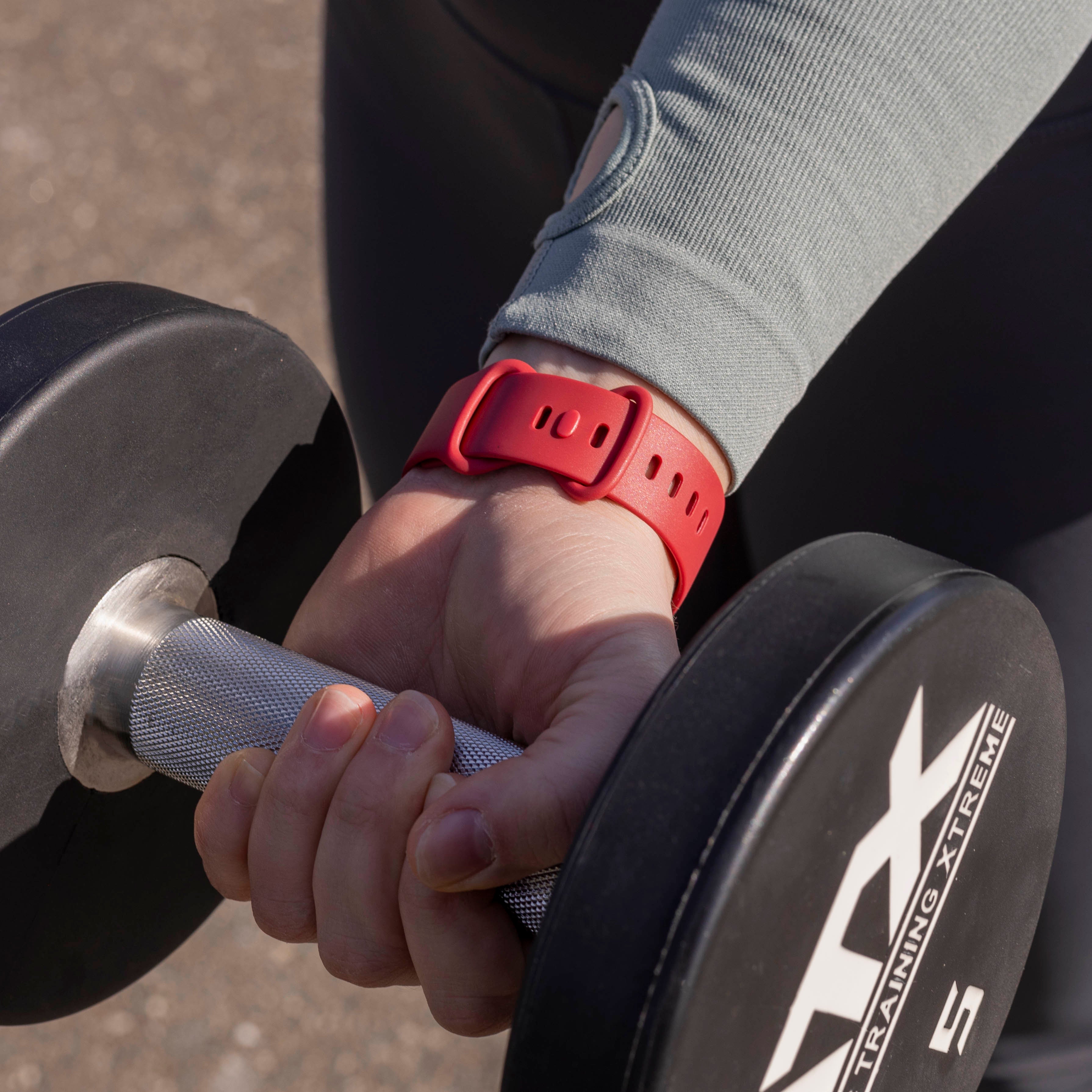 Fitbit Versa 3 Silicone Strap Classic (Wine Red)