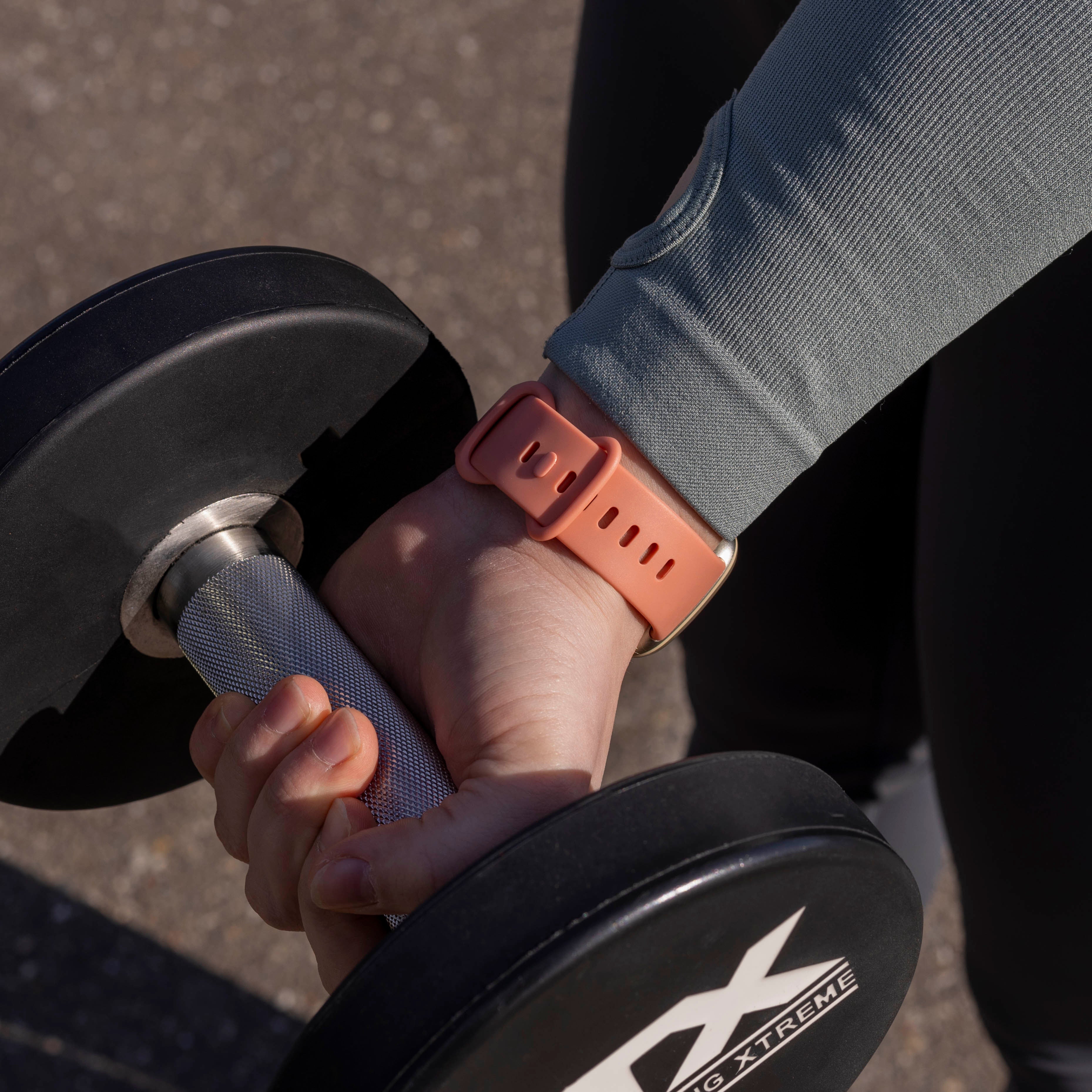 Correa silicona clásica Fitbit Versa 3 (rosa)