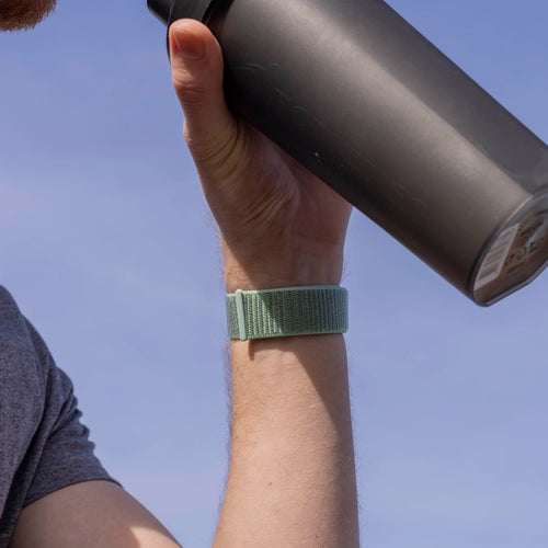 Correa nylon Fitbit Versa 3 (verde menta)