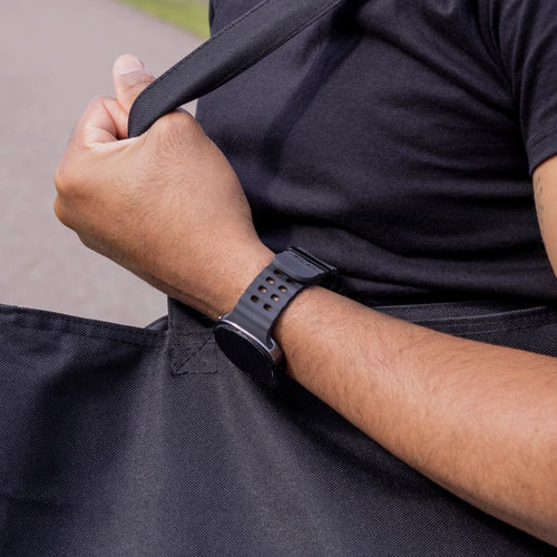 Bracelet Ocean Samsung Galaxy Watch 8 - 40mm (gris foncé/noir)