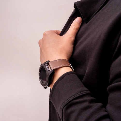 CMF Watch Pro 2 'One Push' Leather Strap (Dark Brown)