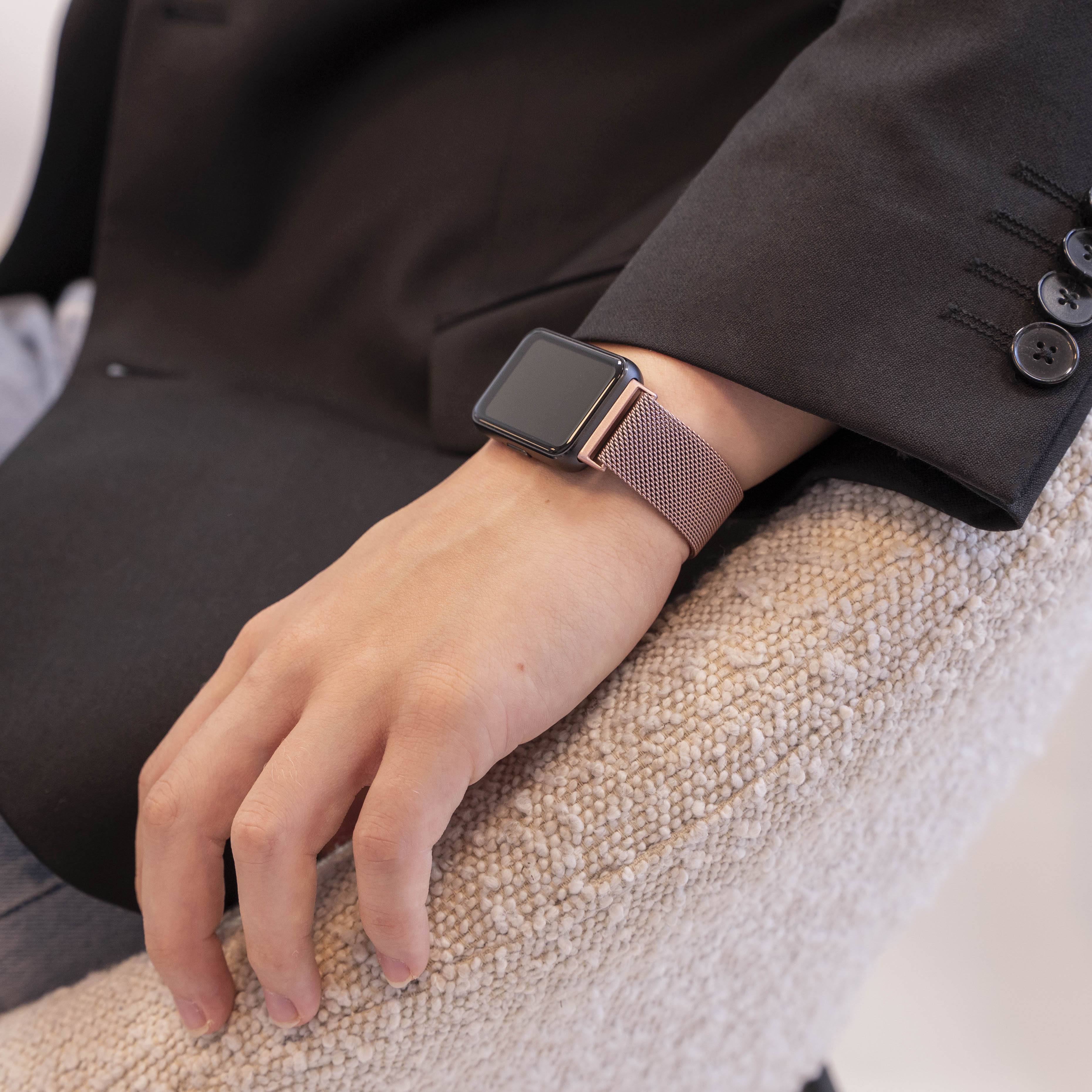 Samsung Galaxy Fit 3 Milanese Armband (Rosa)