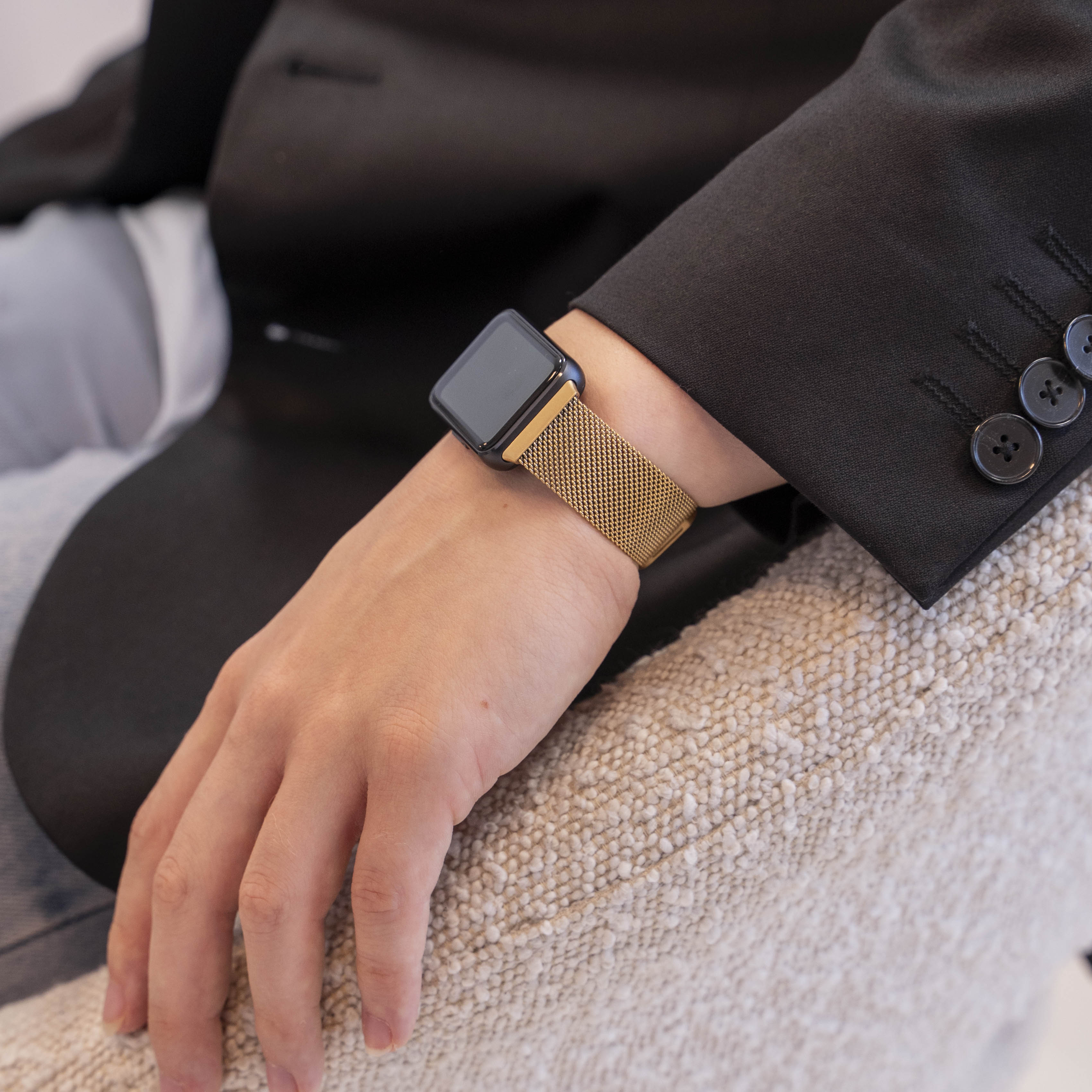 Samsung Galaxy Fit 3 Milanese Armband (Gold)