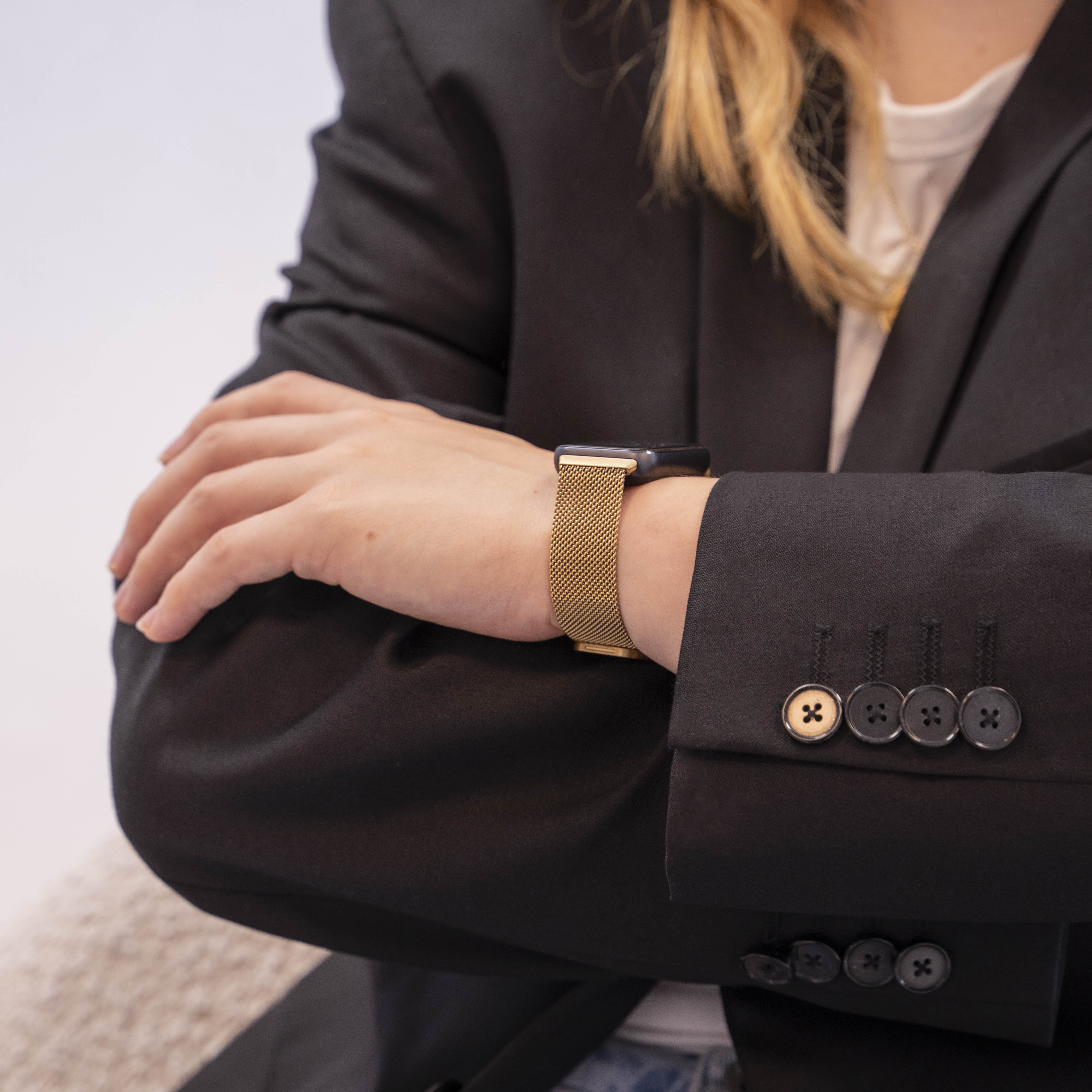 Samsung Galaxy Fit 3 Milanese Armband (Gold)