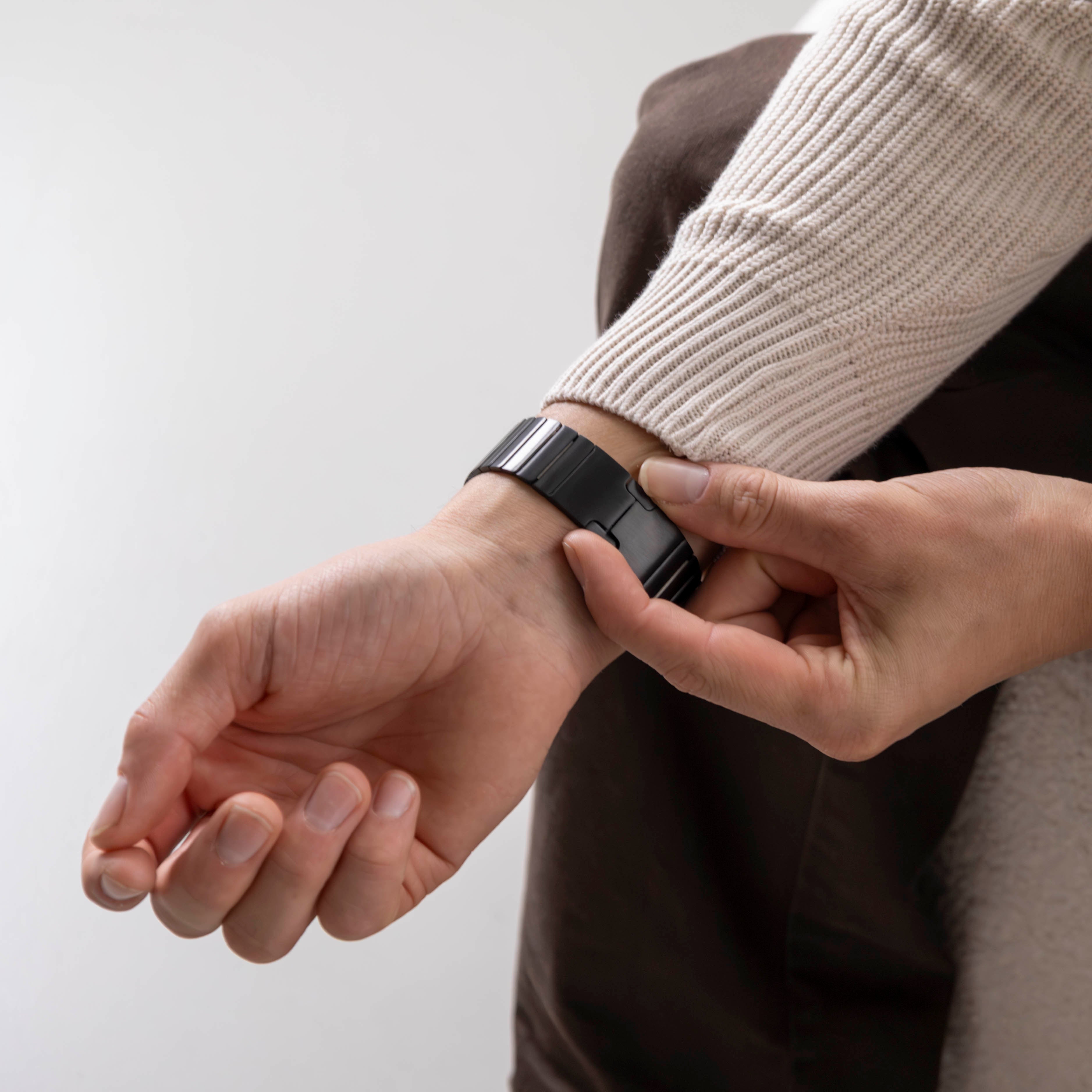 Apple Watch Metal Strap (Black)