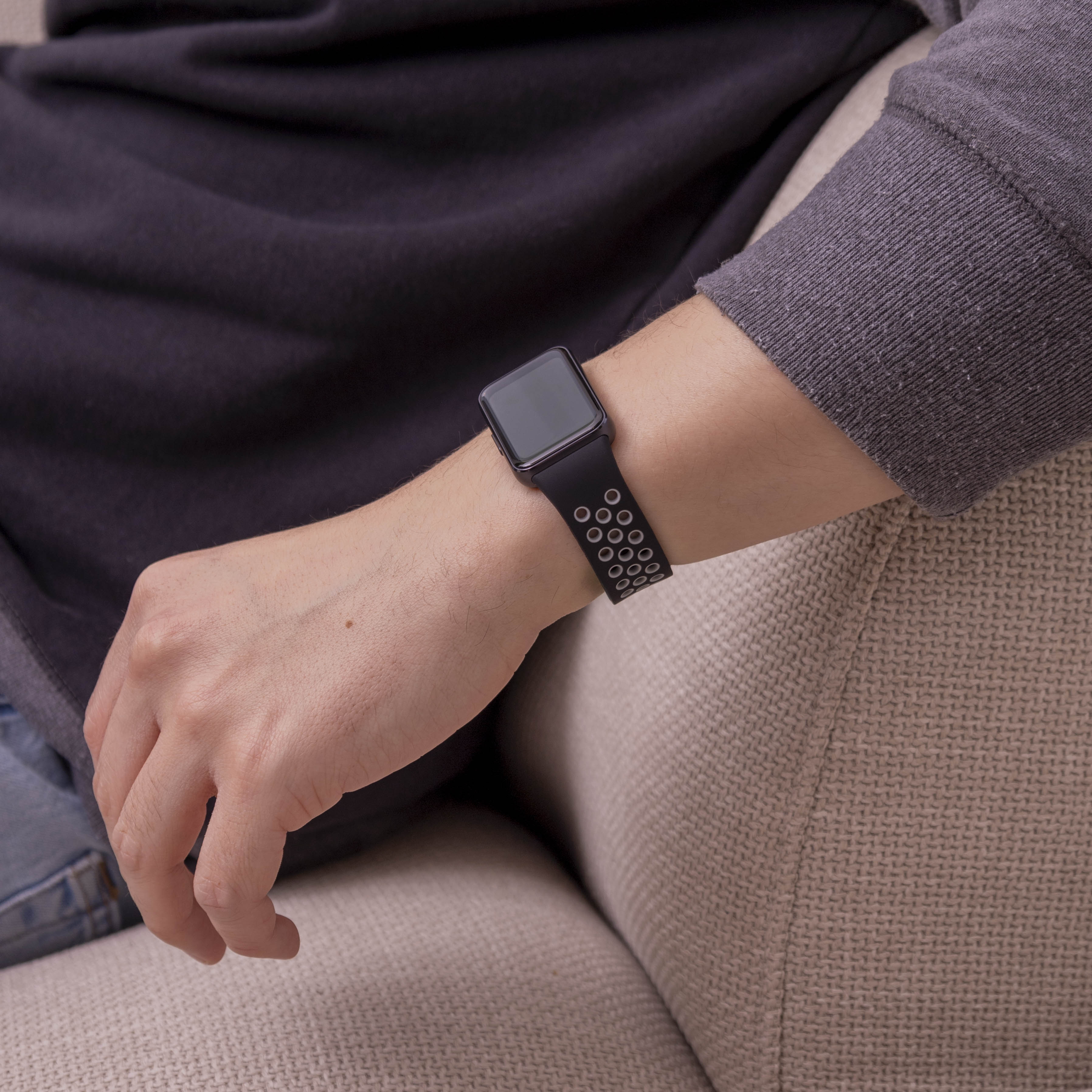 Samsung Galaxy Fit 3 Sportarmband (Schwarz/Grau)