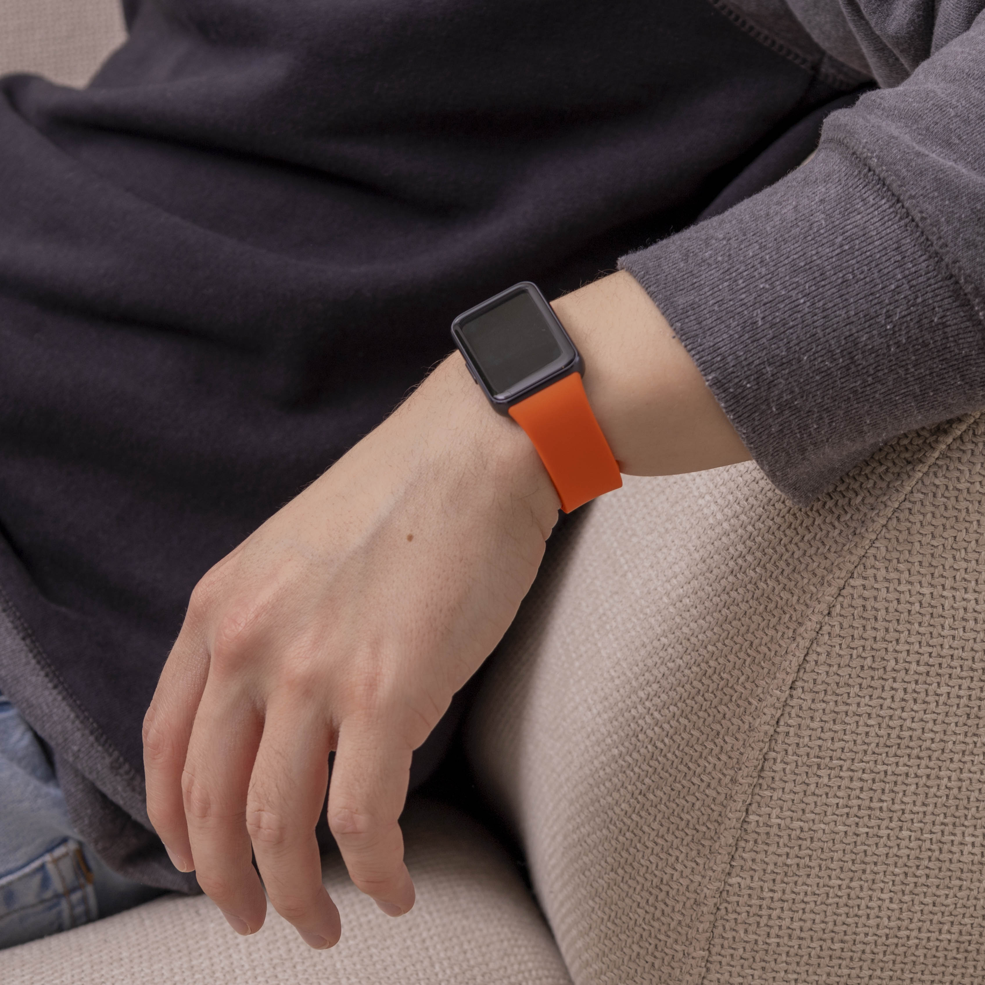 Samsung Galaxy Fit 3 Silikonarmband (Orange)