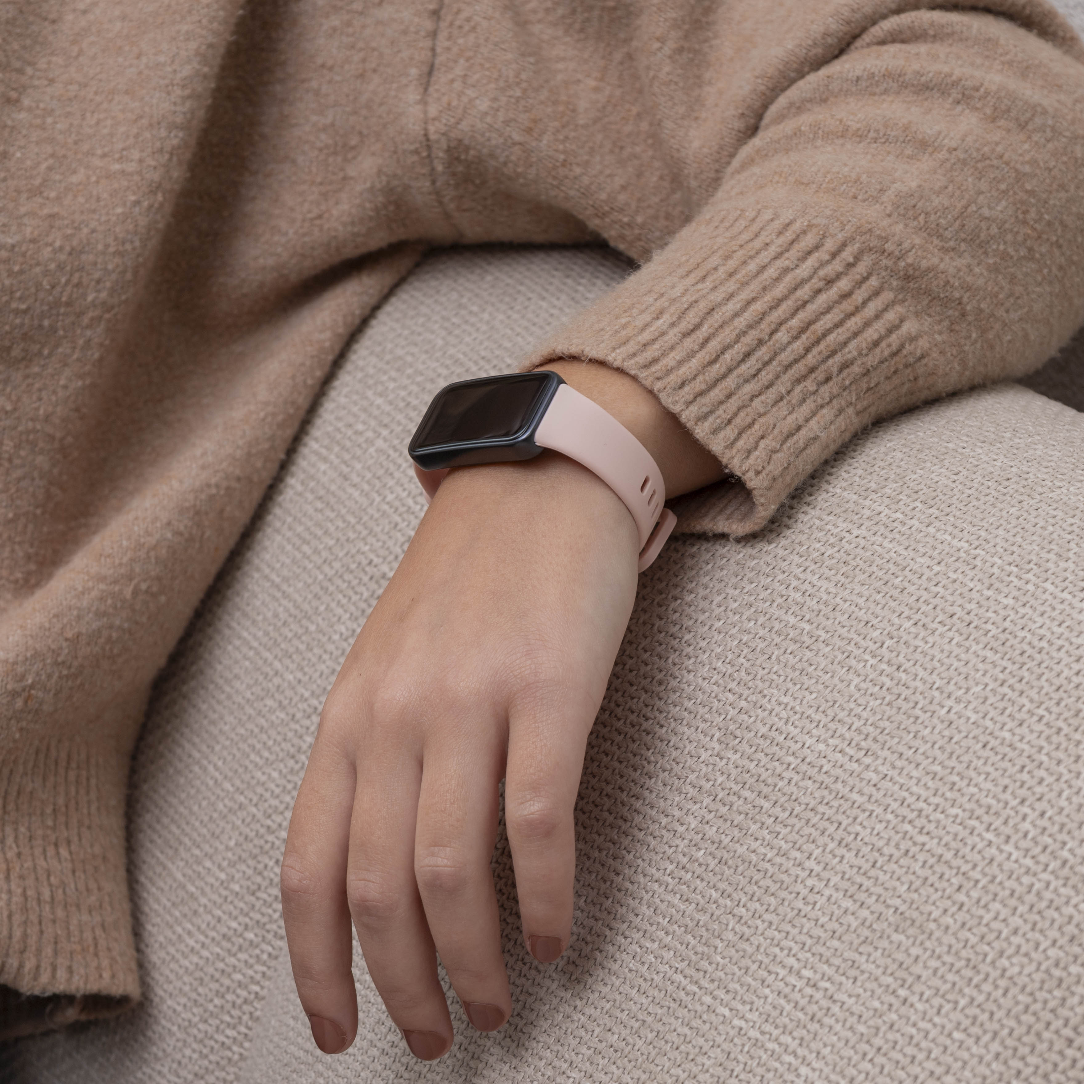 Huawei Band 10 Classic Silikonarmband (Rosa)