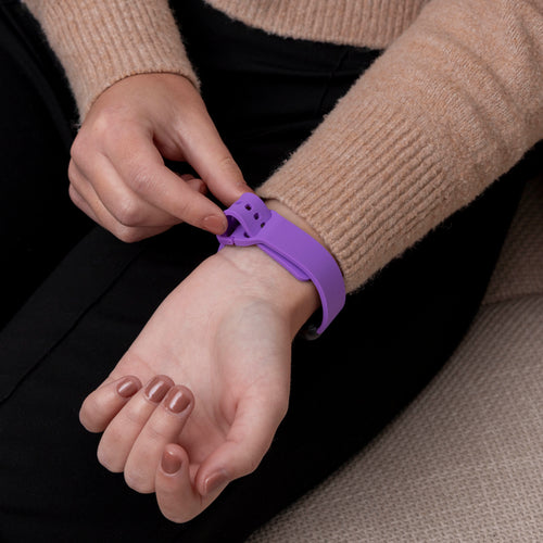 Correa silicona Samsung Galaxy Fit 3 (lila)