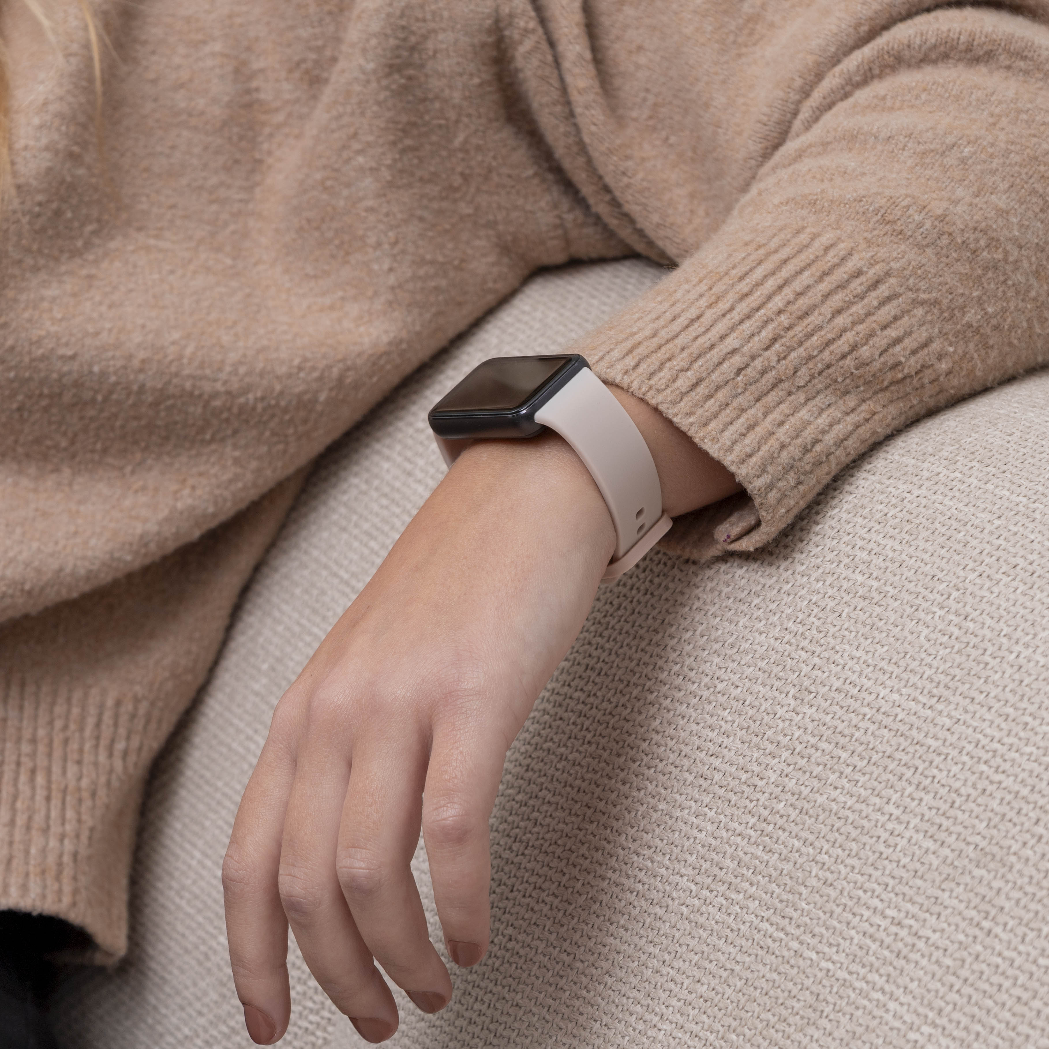 Samsung Galaxy Fit 3 Silikonarmband (Rosa)