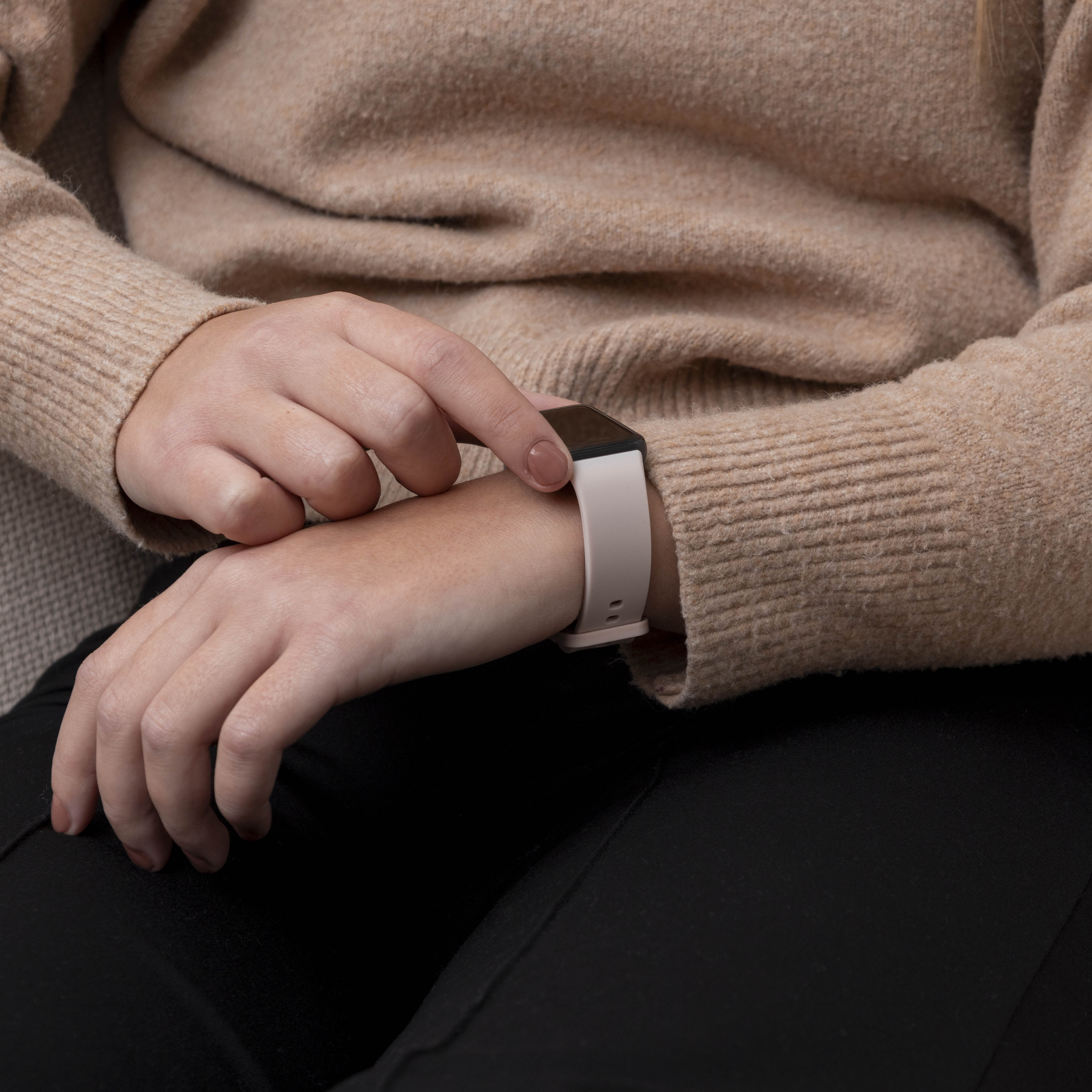 Samsung Galaxy Fit 3 Silikonarmband (Rosa)