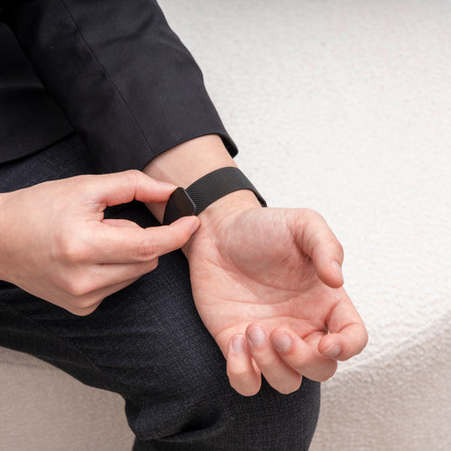 Correa milanesa Redmi Watch 6 (negro)