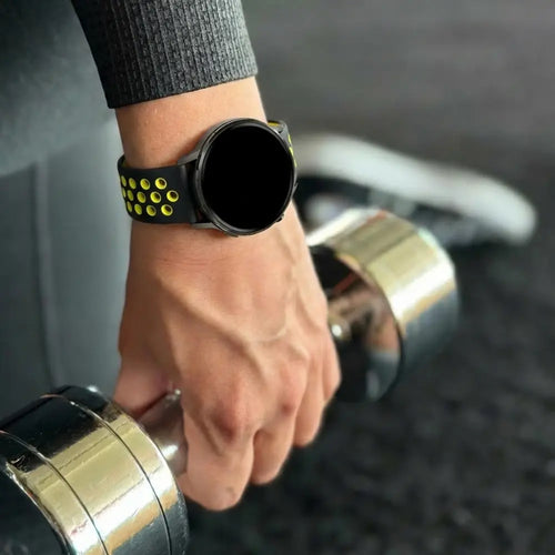 Bandz Garmin Bounce 2 Sport Strap 'Deluxe' (Black-Yellow)