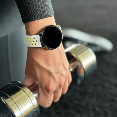 Bandz Garmin Bounce 2 Sport Strap 'Deluxe' (Grey-Yellow)