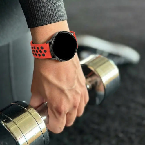 Bandz Garmin Bounce 2 Sport Strap 'Deluxe' (Red-Black)