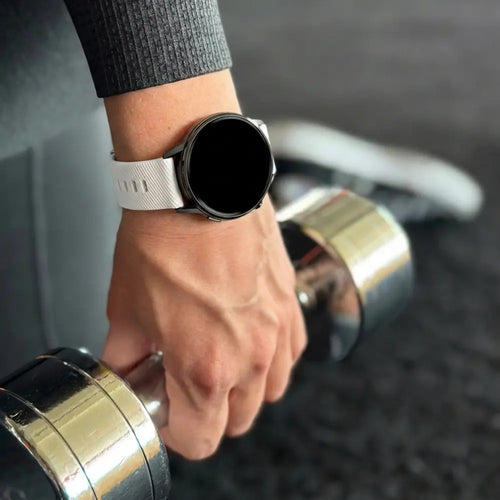Bandz Correa silicona 'Deluxe' Garmin Venu 3s (blanco)