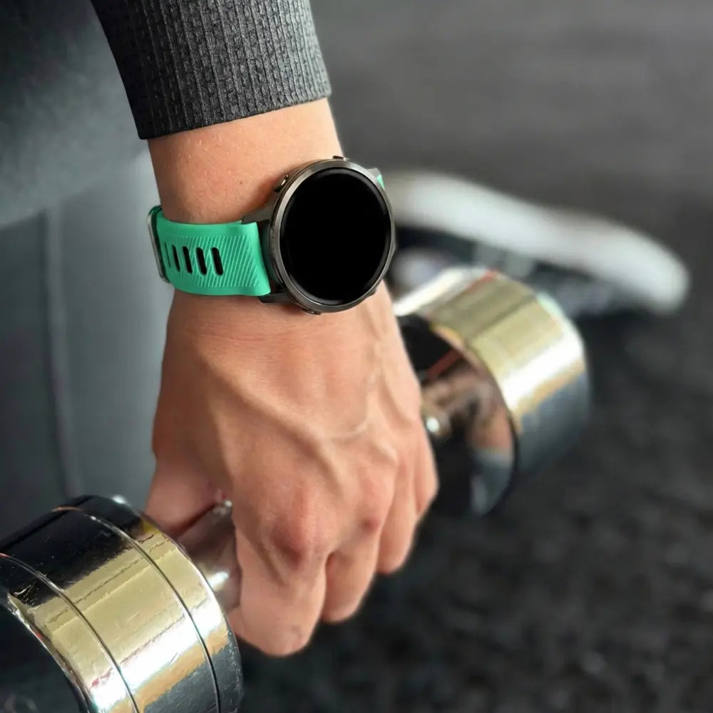 Bandz Correa deportiva con hebilla Garmin Vivomove 3s (aqua/negro)