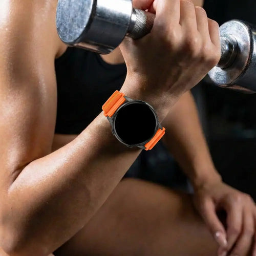 Bandz Correa nylon 'Wave' Garmin Venu 2 Plus (naranja)