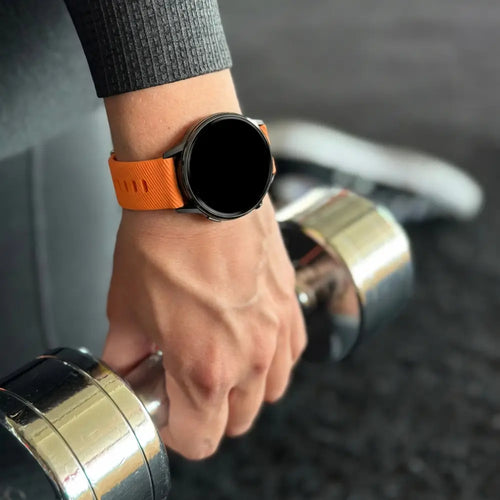 Bandz Bracelet silicone 'Deluxe' Garmin Venu 3s (orange)