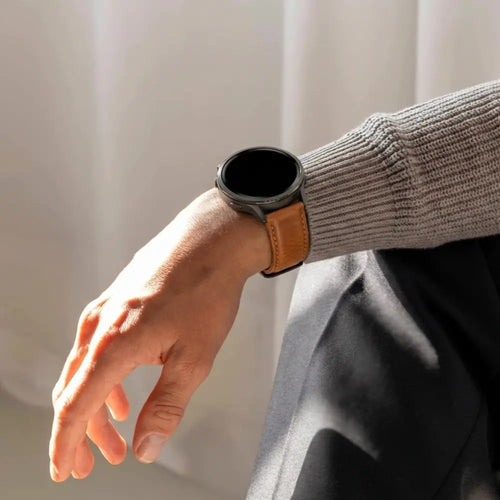 Bandz Correa cuero 'Classic' Garmin Vivoactive 5 (marrón)