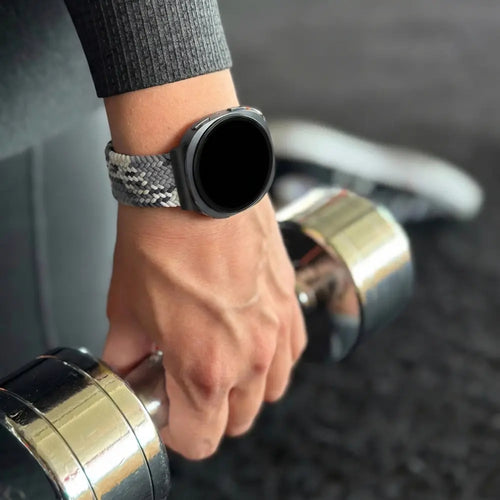 Bandz Correa trenzada magnética Samsung Galaxy Watch 8 - 44mm (mandala negro)