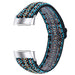 Bracelet élastique Fitbit Charge 6 (bordado azul)