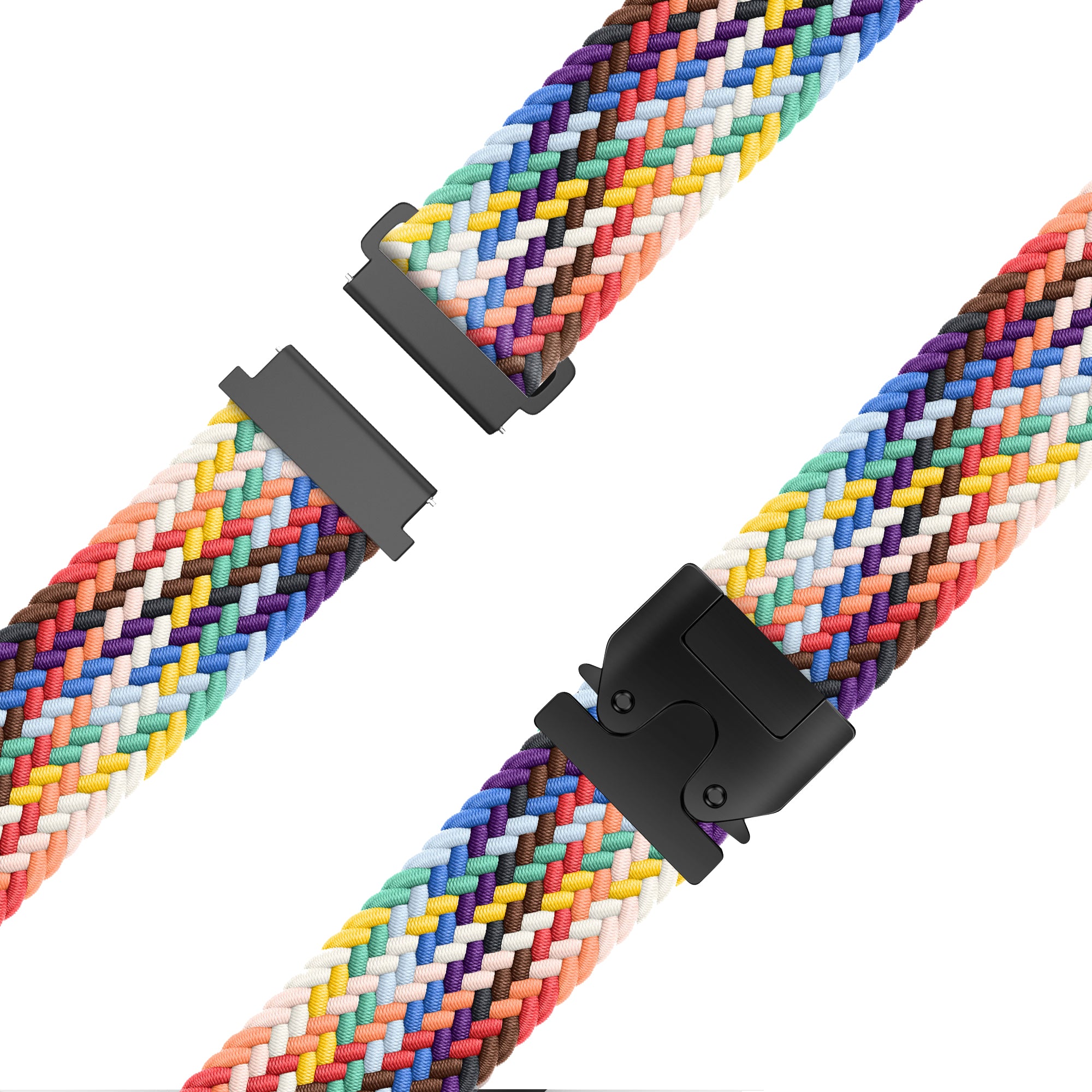 Bandz Correa trenzada ‘Parachute’ Garmin Vivoactive 4s (arcoíris)