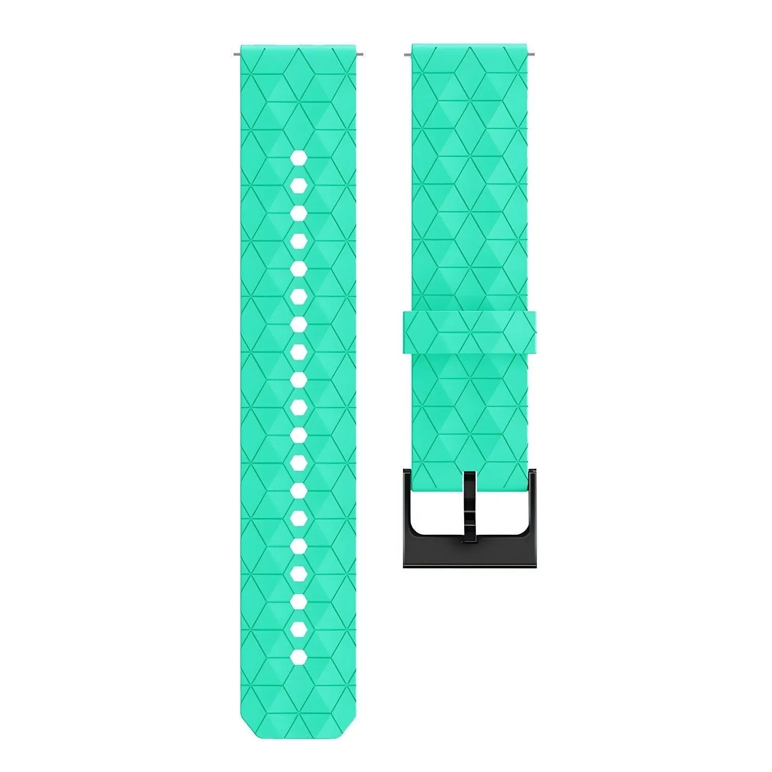 Oppo Watch X2 Silikon Hexa Armband (Aqua)