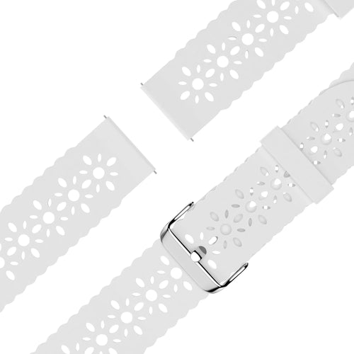 Bandz Correa silicona con estampado Coros Apex 2 (blanco)