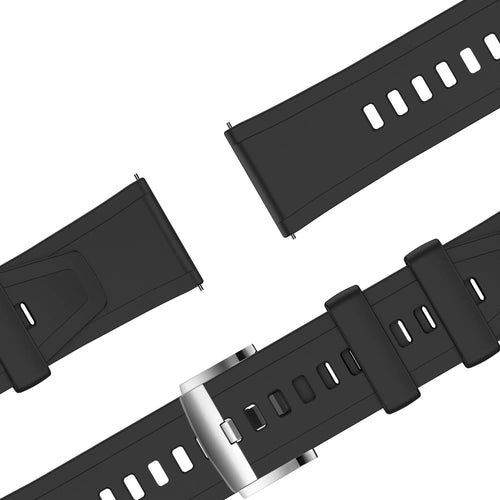 Bandz Gard Pro Health Smartwatch 2+ siliconen band 'Easy fit' (zwart)