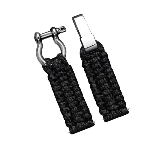 Suunto 9 Peak Pro Nylon Seilarmband (Schwarz)
