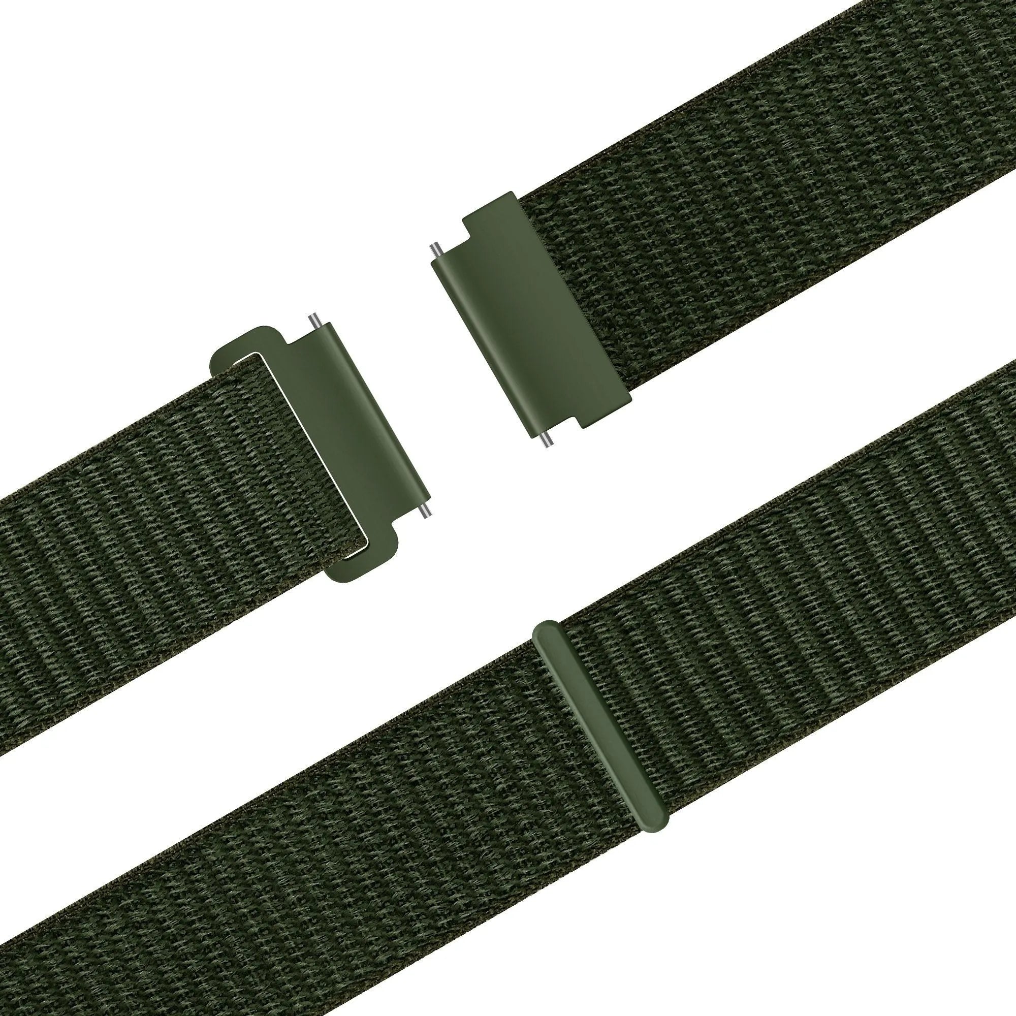 Bandz Amazfit Balance 2 Nylon Strap 'Easy fit' (Green)