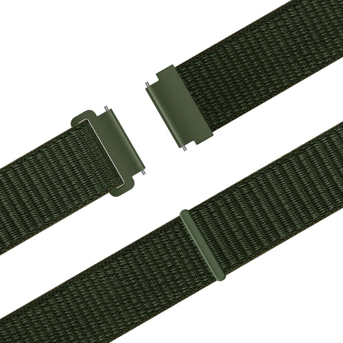 Bandz Huawei Watch GT 7 Pro Nylon Strap 'Easy Fit' (Green)