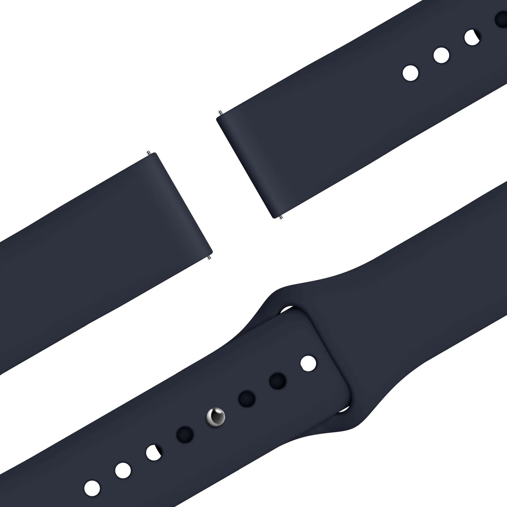 Bandz Amazfit Balance 2 Sport Strap 'Easy fit' (Dark Blue)
