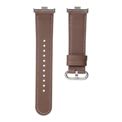 Xiaomi Smart Band 8 Pro Lederarmband (Dunkelbraun)