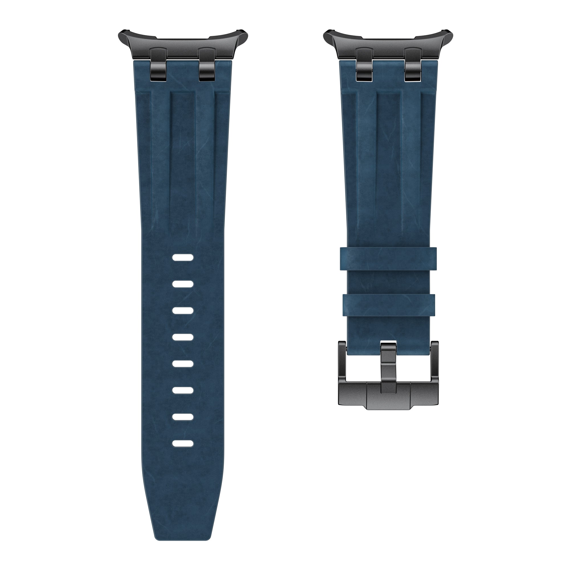 Samsung Galaxy Watch Ultra Solid Leather Strap (Dark Blue)