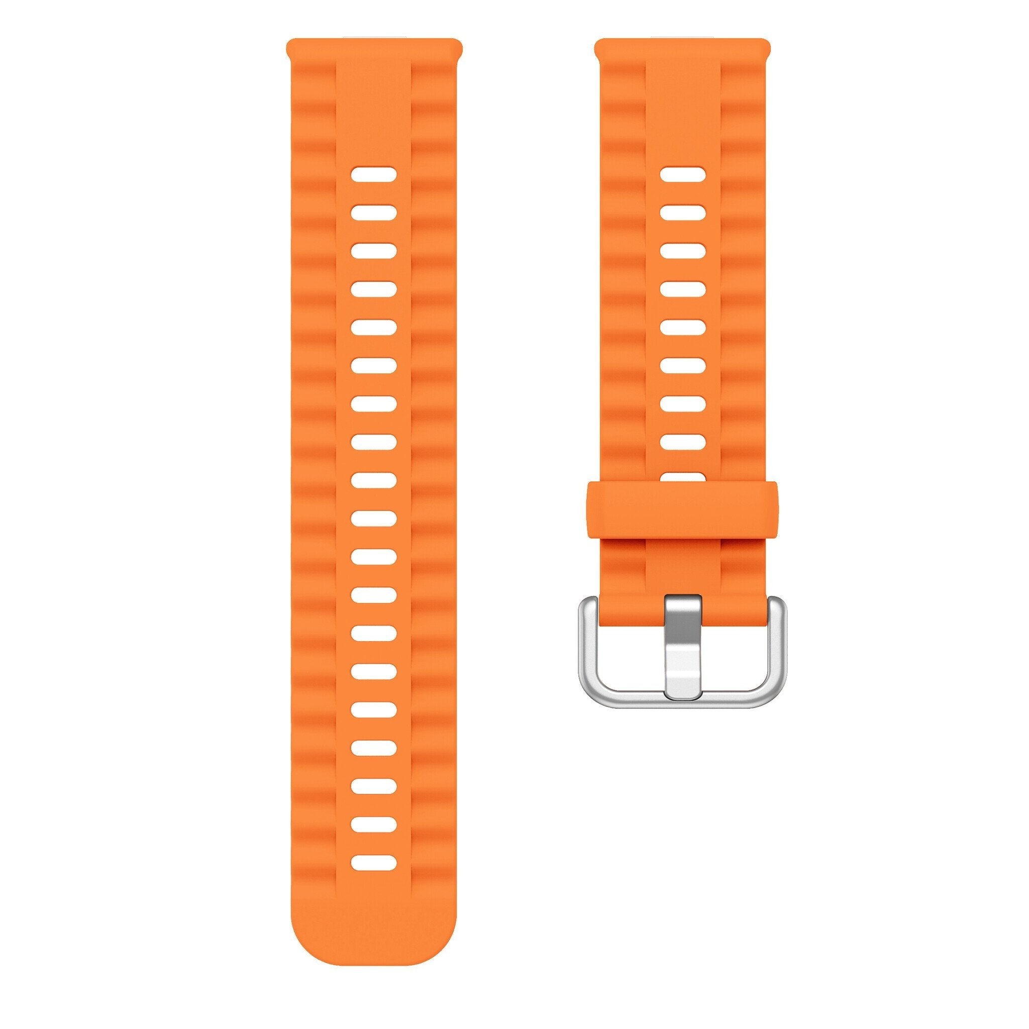 Huawei Watch Fit 4 Klassisches Silikonarmband (Orange)