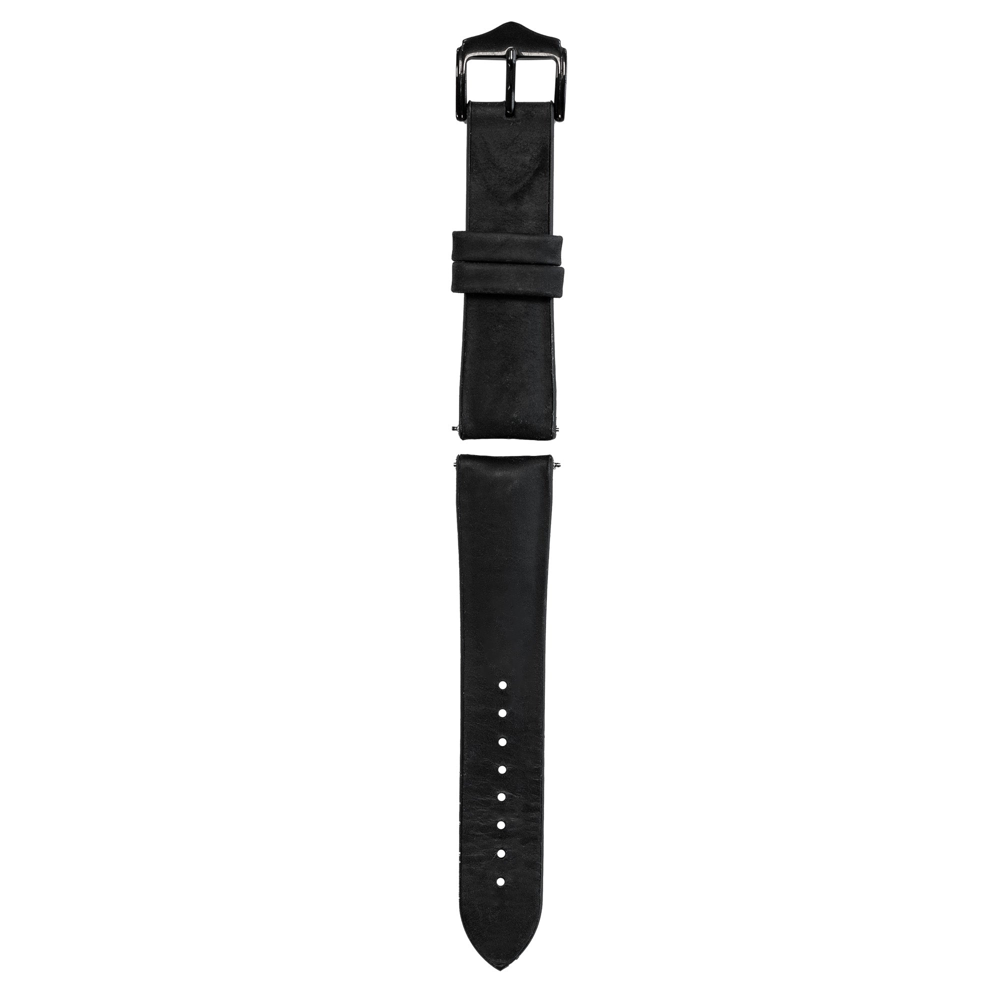 Correa cuero y silicona Coros Pace 2 (negro)