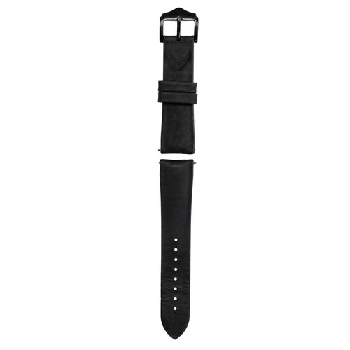 Amazfit GTS 4 Leather / Silicone Strap (Black)