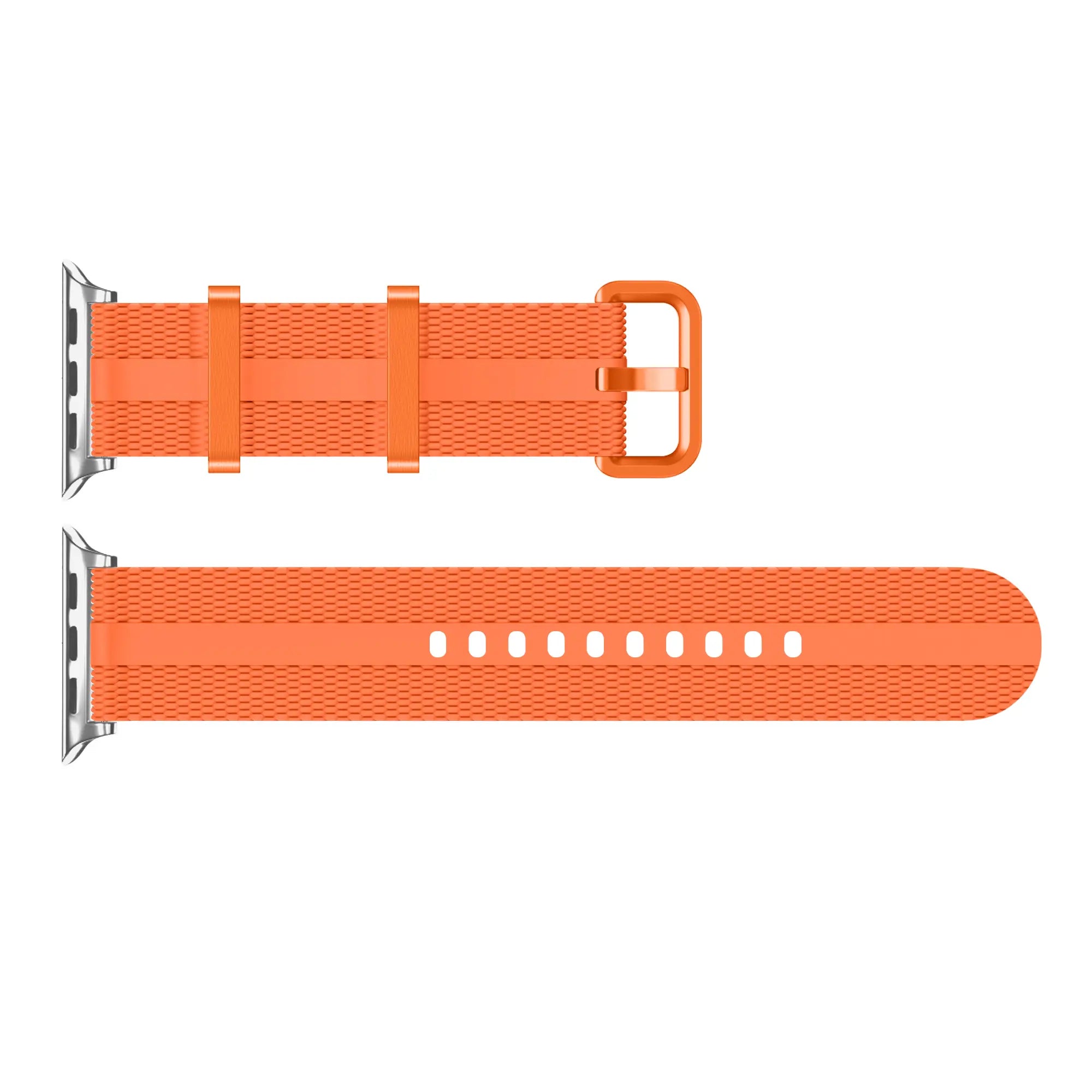 Apple Watch Silicone Active Strap (Orange)
