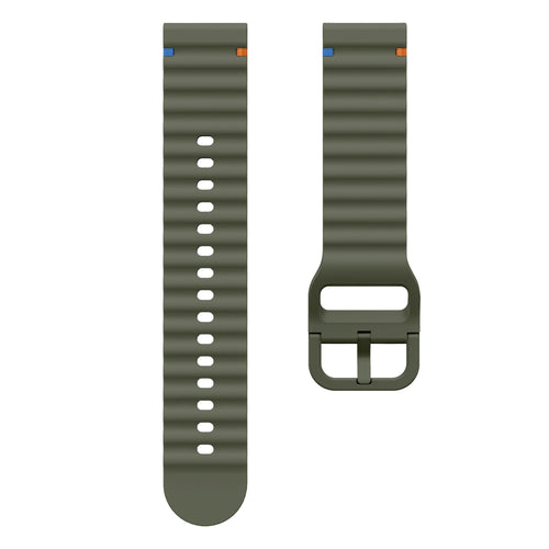 Huawei Watch GT 6 - 46mm Wave Silicone Strap (Army Green)