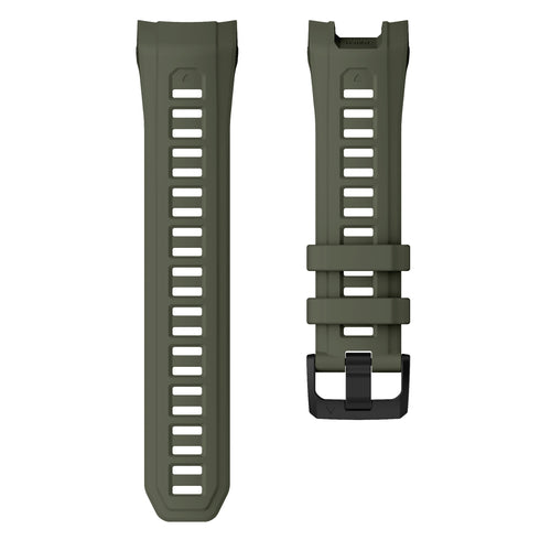 Garmin Instinct 3 - 50mm silicone band 'perfect fit' (legergroen)