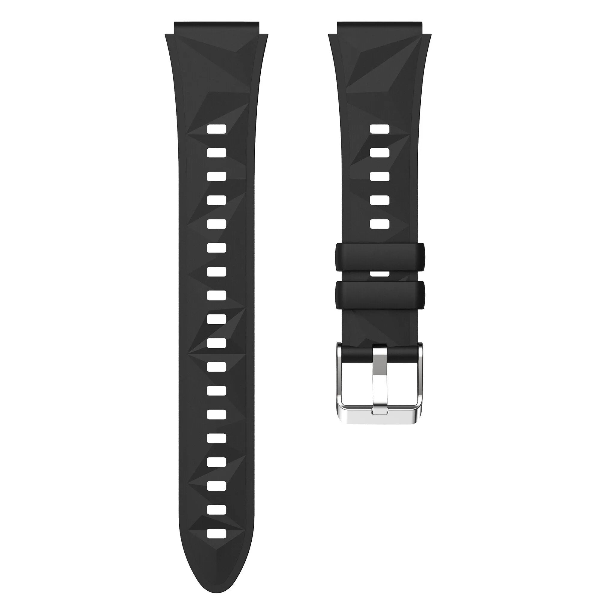 Bracelet silicone premium Oppo Watch X2 Mini (noir)