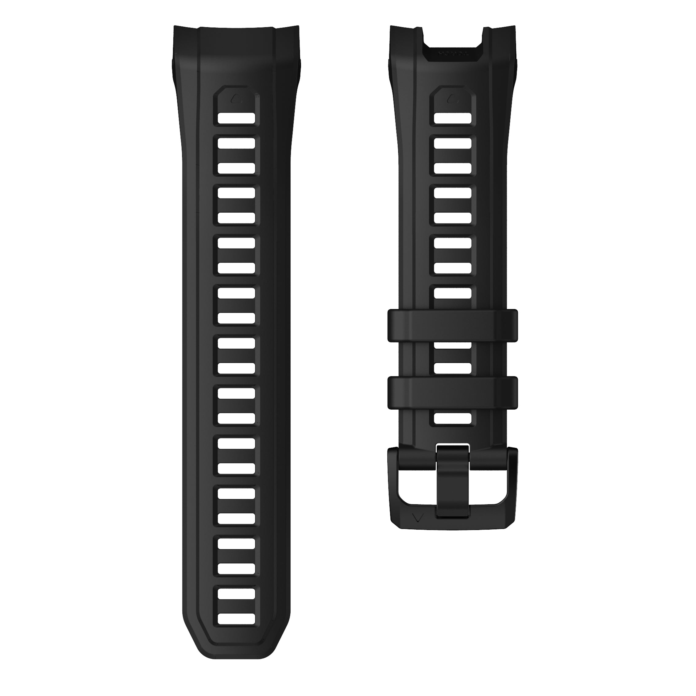 Garmin Instinct 3 - 45mm Silikonarmband 'Perfect Fit' (Schwarz)