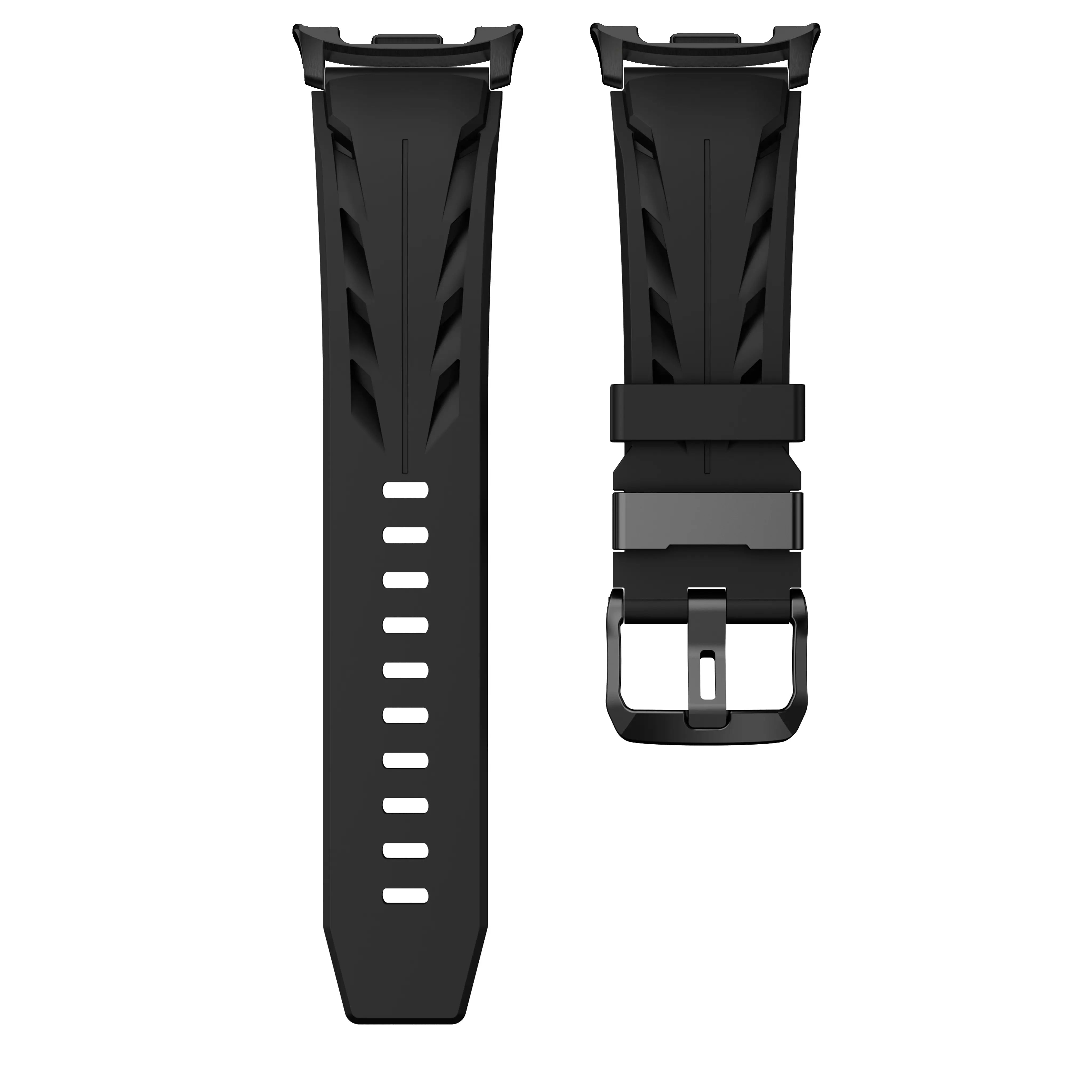 Correa silicona race Samsung Galaxy Watch 9 - 40mm (negro)