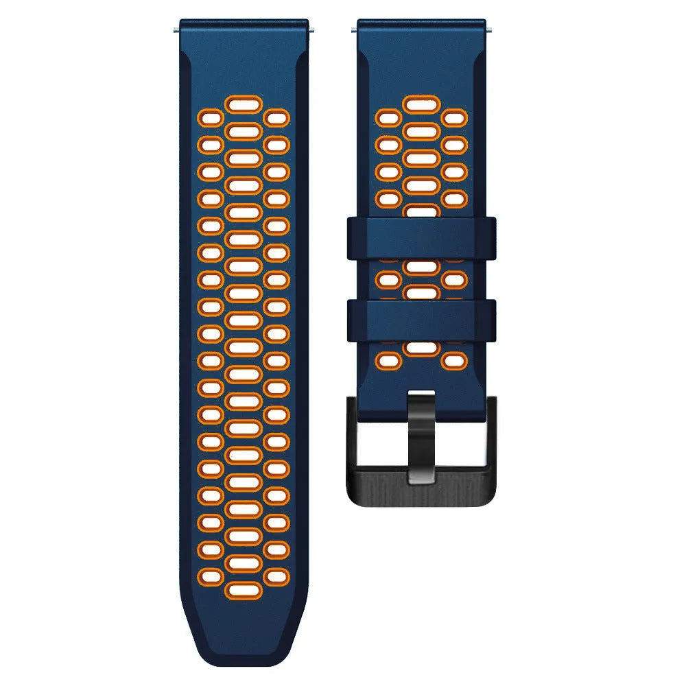 TicWatch Pro 5 Enduro Schnalle Sportarmband (Blau/Orange)