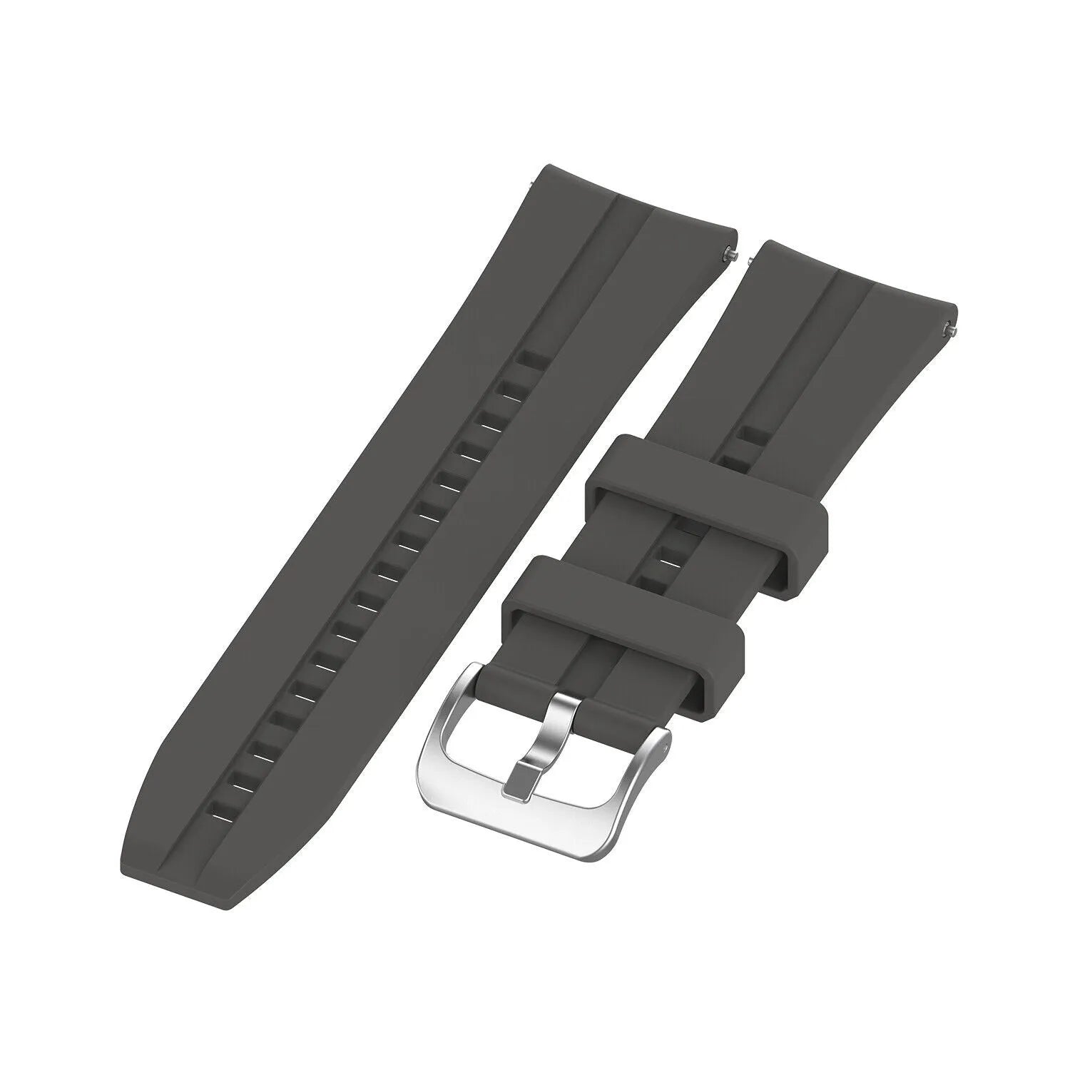 Correa silicona 'Extreme' Amazfit Bip U (Pro) (gris oscuro)