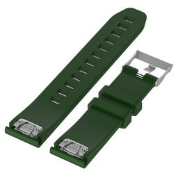 Garmin Instinct E - 45mm Glossy Silikonarmband (Armeegrün)