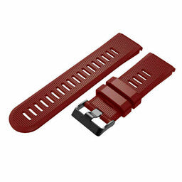 Bracelet silicone Garmin Instinct 3 - 50mm (rouge)