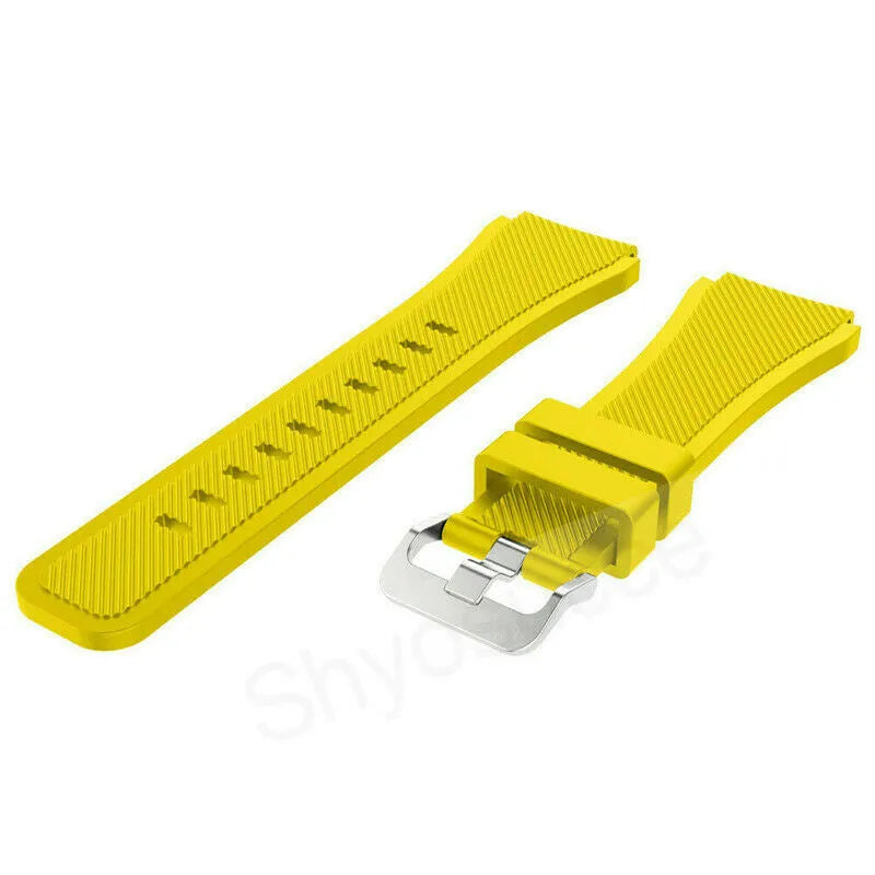 Oppo Watch X3 Twill Silicone Strap (Yellow)